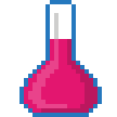 Pixel liquid flask 