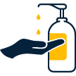 hand sanitiser bottle