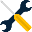 Spanner and Screwdriver