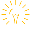 flashing lightbulb