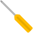 Spanner and screwdriver 