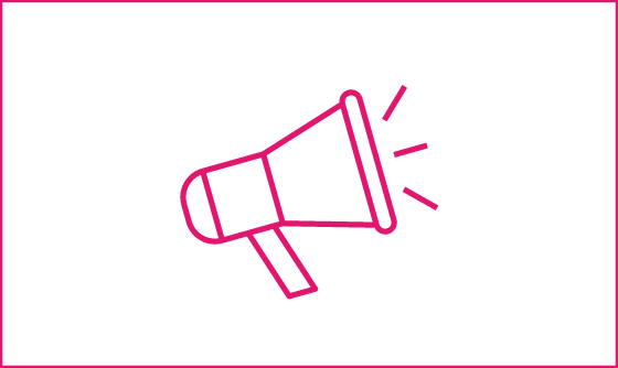 megaphone graphic