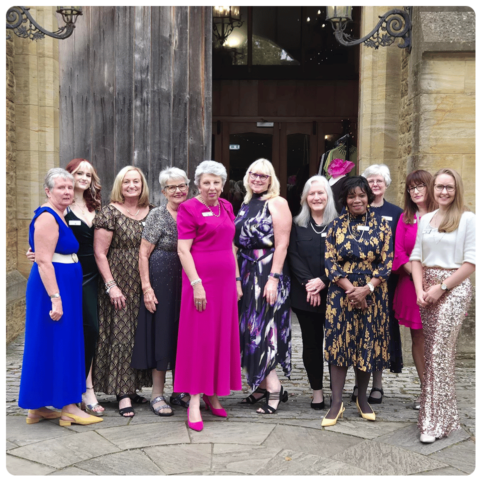 East Coker Committee volunteers at their annual Diva Lunch fundraiser