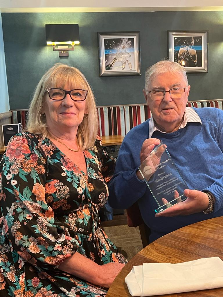 Hamilton Committee disbandment, photo of Hamish and his wife Ann.