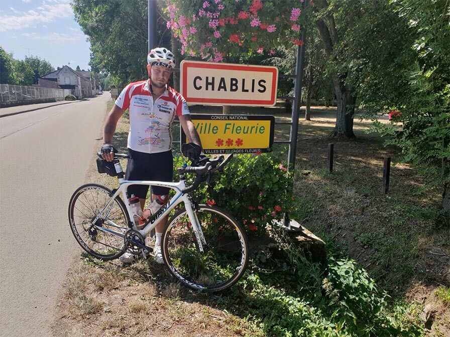 Dan Sinclair in Chablis