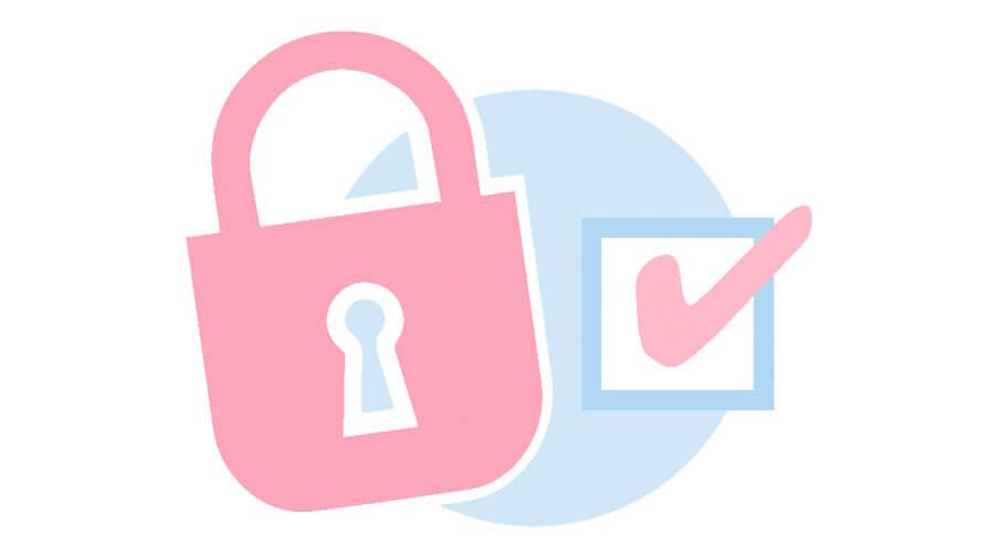 Illustration of a locked padlock