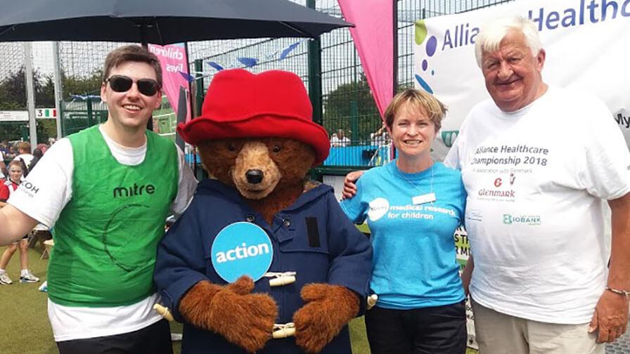 Paddington in action.