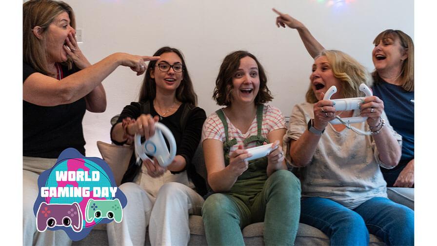 Players enjoying a game