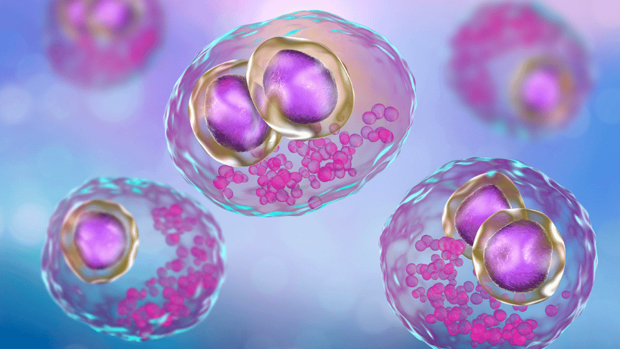 CMV (cytomegalovirus infection) computer illustration