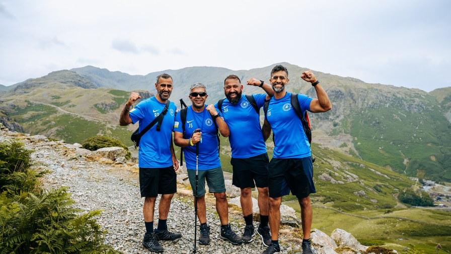 Participants on the hike