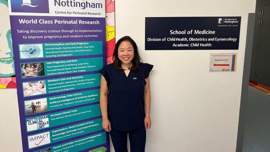 Image of Dr Shin Tan at Nottingham University school of Medicine
