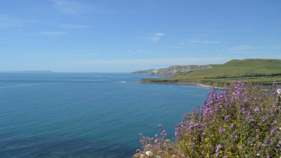 View across the Jurassic Coast
