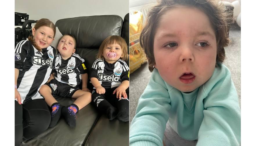 Images of Paddy with his siblings and also on his own