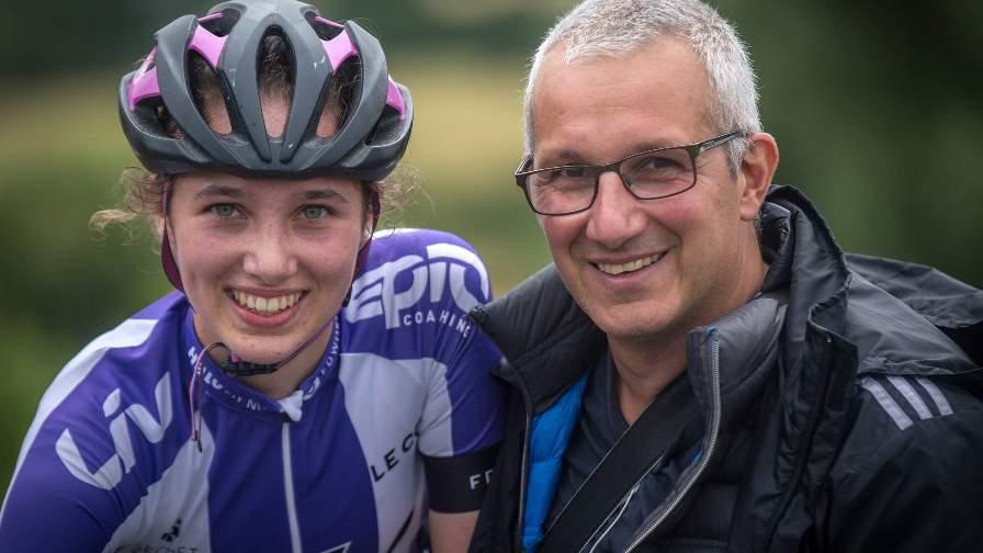 Image of Pfeiffer and dad Peter