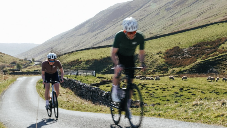 Two cyclists on the road