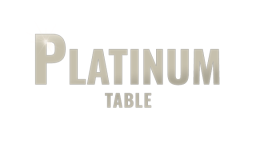Platinum table text