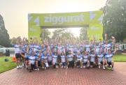 Image of group at finish line in 2023
