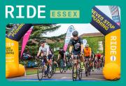 Riders cross the start line at ride essex 
