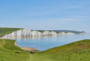 view of seven sisters cliffs