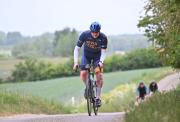 Cyclist in an Action jersey on a RIDE event