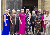 East Coker Committee all dressed up for their Diva Lunch fundraiser