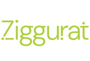 Ziggurat text logo