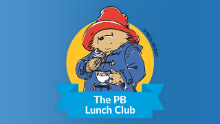 PB Lunch club Paddington Bear logo